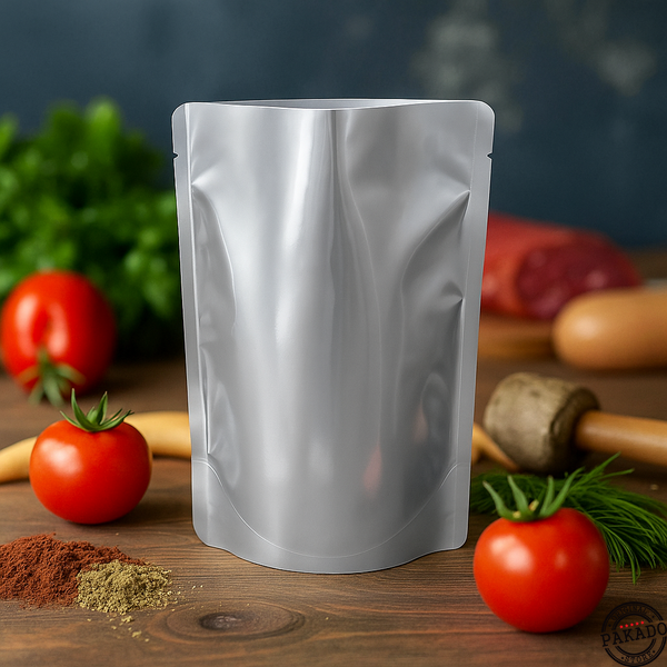 Retort pouch 130&micro;m, SILVER, 300ml