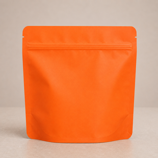 Doypack Soft touch, 200х190х36, POMARAŃCZOWY, 250g