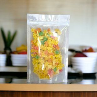 Stand-up Pouch with zip-lock, TRANSPARENT, 130х200х32, 150g