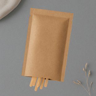 Saszetka KRAFT, BRĄZOWY, 80х135, otwarty d&oacute;ł