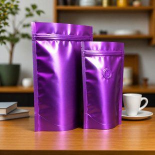 Doypack ze struną, FUKSJA, 130х200х32, 150g