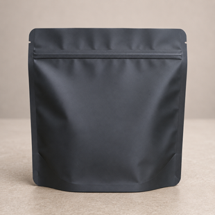 Doypack Soft touch, 200х190х36, CZARNY, 250g